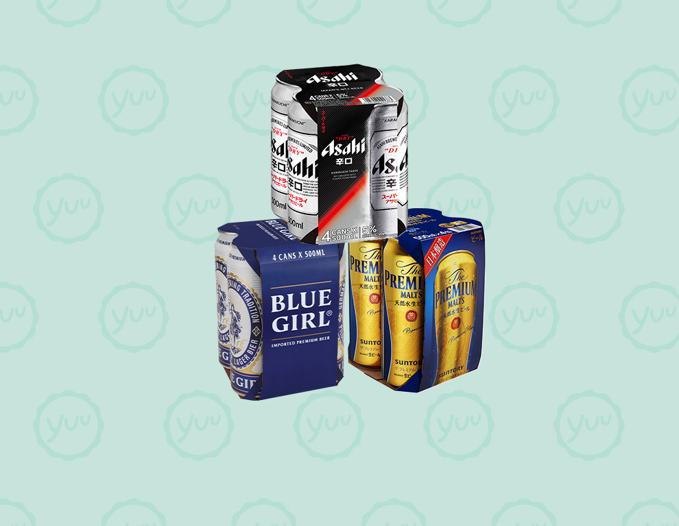 R-SEHK-32187 Buy beer of 4-can pack upon $30* for 1 Stamp - EN