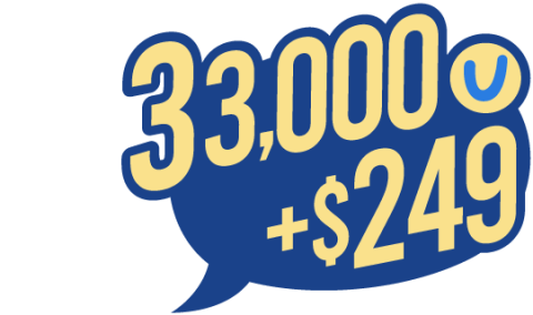 33000u+$249