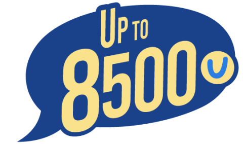 up to 8500u